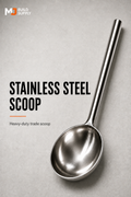 Stainless Steel Scoop (Heavy Duty)