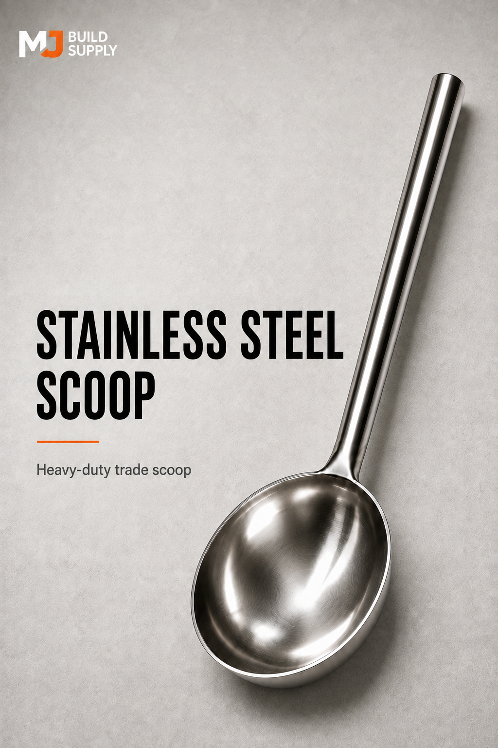 Stainless Steel Scoop (Heavy Duty)