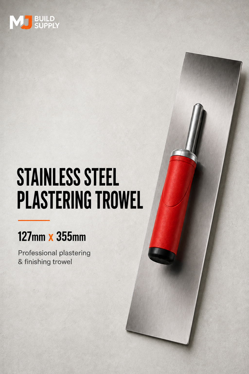 Stainless Steel Plastering Trowel 127mm x 355mm