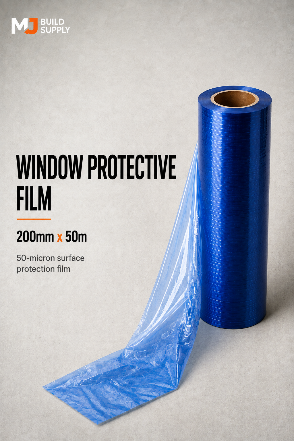 Window Protective Film 200mm x 50m (Narrow)