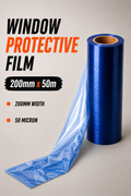 Window Protective Film 200mm x 50m – Narrow Surface Protection Film