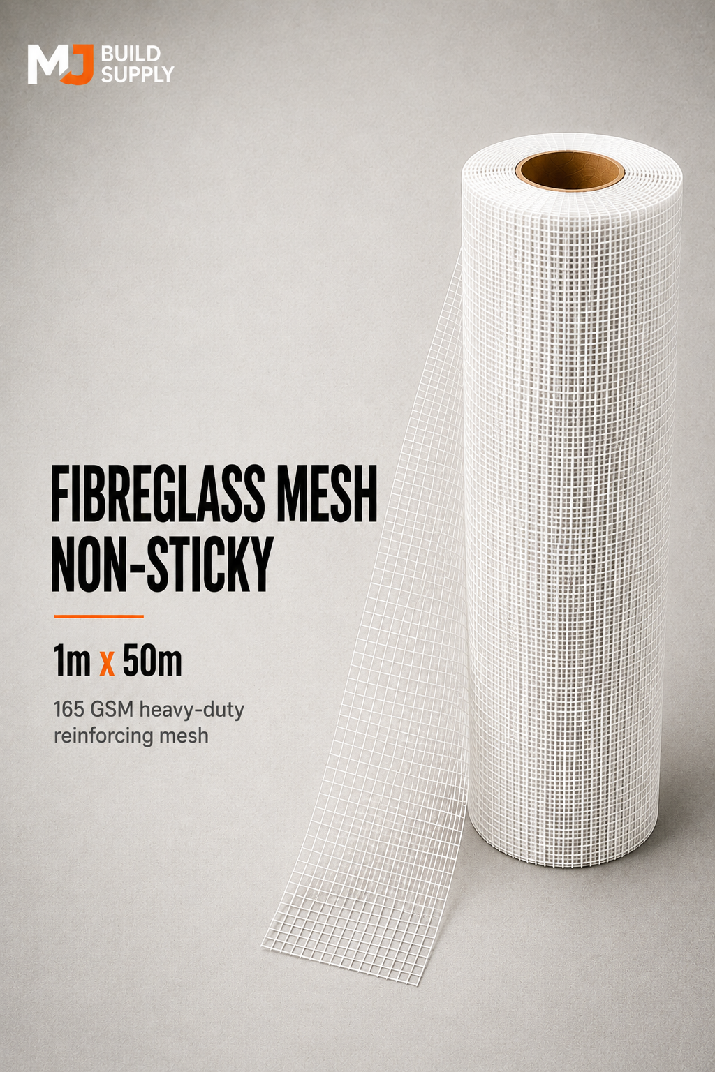 Heavy-Duty Fibreglass Mesh – 1m × 50m